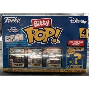 FUNKO Bitty Pop! Disney Classics Mickey & Friends 4PK (sealed) NIB Donald Minnie